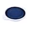 11" Blue & White Silicone Colander by Makery™